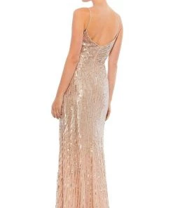 Mac Duggal - 10817 Spaghetti Straps Sequin Dress