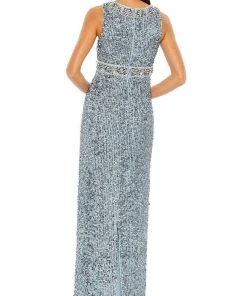 Mac Duggal - 10839 Crystal Ornate Sheath Gown