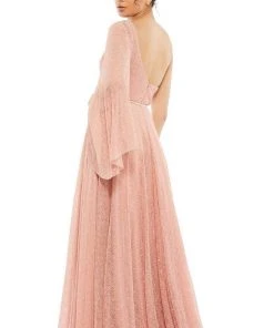 Mac Duggal - 11244 Lace Asymmetric A-Line Gown 7 Mac Duggal - 11244 Lace Asymmetric A-Line Gown