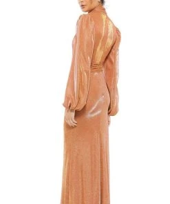 Mac Duggal - 11248 High Neck Ruched Sheath Dress 5 Mac Duggal - 11248 High Neck Ruched Sheath Dress