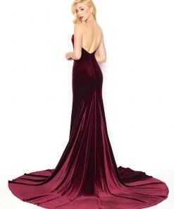 Mac Duggal - 12079R Plunging Strapless Evening Gown 6 Mac Duggal - 12079R Plunging Strapless Evening Gown