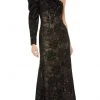 Mac Duggal - 12444 Long Sleeve Sequined Sheath Gown 2 Mac Duggal - 12444 Long Sleeve Sequined Sheath Gown
