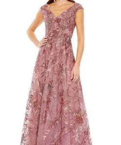 Mac Duggal 20263 - Embroidered Illusion Bodice