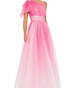 Mac Duggal 20377 - One-Shoulder Ombre Prom Dress