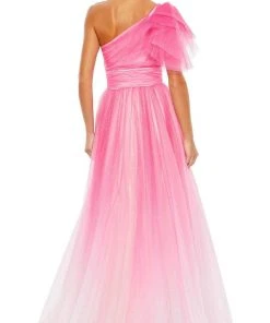 Mac Duggal 20377 - One-Shoulder Ombre Prom Dress
