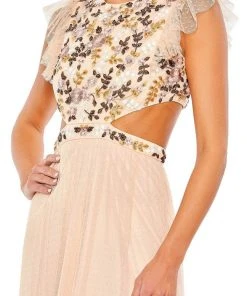 Mac Duggal 35106 - Sleeveless Tulle Formal Gown