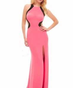 Mac Duggal - 40414 Hourglass Haltered Evening Gown 10 Mac Duggal - 40414 Hourglass Haltered Evening Gown