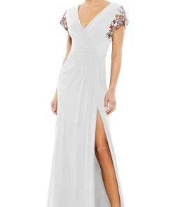 Mac Duggal 55709 - Floral Beaded Evening Gown | Couture Candy 9 Mac Duggal 55709 - Floral Beaded Evening Gown | Couture Candy