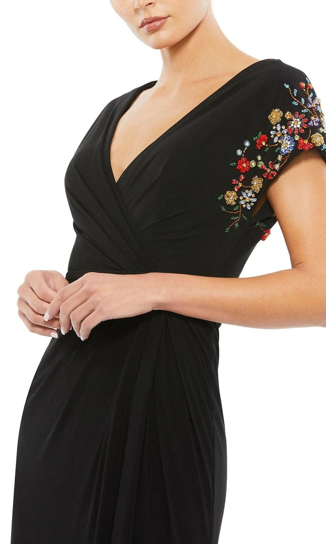 Mac Duggal 55709 - Floral Beaded Evening Gown | Couture Candy 5 Mac Duggal 55709 - Floral Beaded Evening Gown | Couture Candy