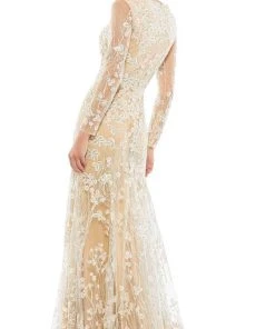 Mac Duggal 67892 - Floral Laced Evening Dress