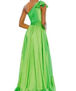 Mac Duggal 68027 - Asymmetrical One Sleeve Long Dress