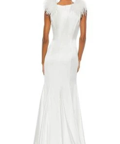 Mac Duggal 68137 - Sleeveless Low-cut V-neck Formal Dress