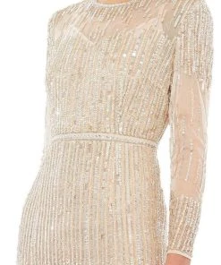 Mac Duggal - 93629 Jewel Sequined Trumpet Gown