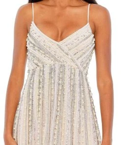 Mac Duggal 93732 - Sleeveless V-Neck Sequin Dress 7 Mac Duggal 93732 - Sleeveless V-Neck Sequin Dress