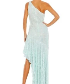 Mac Duggal - 93741 Pearl Beaded High Low Dress