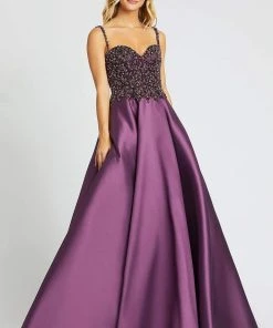 Mac Duggal Ballgowns - 67116H Beaded Sweetheart Ballgown