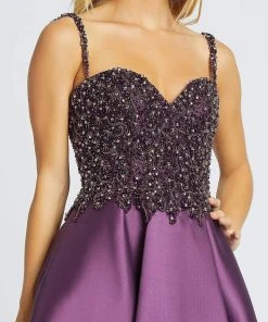 Mac Duggal Ballgowns - 67116H Beaded Sweetheart Ballgown