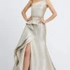 Mac Duggal Evening - 66975D Asymmetric Fitted Long Trumpet Gown