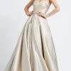 Mac Duggal Evening - 66978D Strapless Sweetheart Neckline A-Line Gown