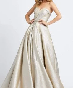 Mac Duggal Evening - 66978D Strapless Sweetheart Neckline A-Line Gown