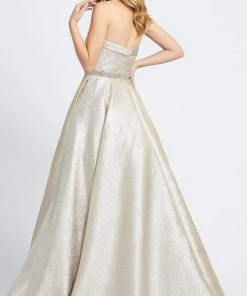 Mac Duggal Evening - 66978D Strapless Sweetheart Neckline A-Line Gown