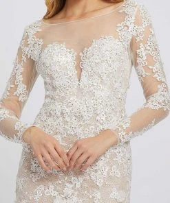 Mac Duggal Evening - 79272D Embroidered Lace Sheer Trumpet Dress 7 Mac Duggal Evening - 79272D Embroidered Lace Sheer Trumpet Dress