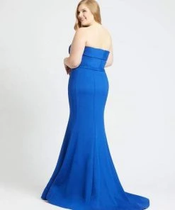 Mac Duggal Fabulouss - 48889F Queen Anne Soft Crepe Mermaid Gown 5 Mac Duggal Fabulouss - 48889F Queen Anne Soft Crepe Mermaid Gown