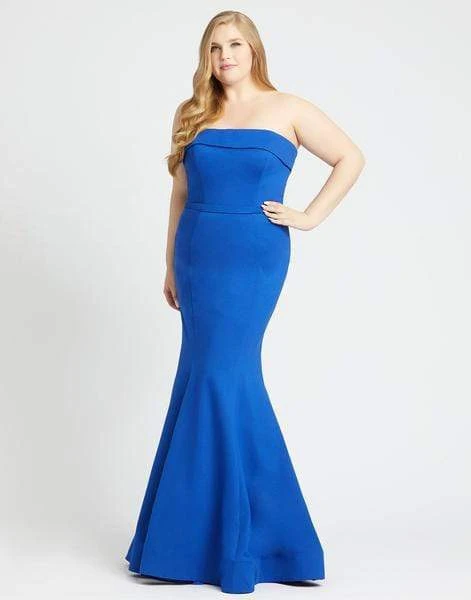 Mac Duggal Fabulouss - 48889F Queen Anne Soft Crepe Mermaid Gown 3 Mac Duggal Fabulouss - 48889F Queen Anne Soft Crepe Mermaid Gown