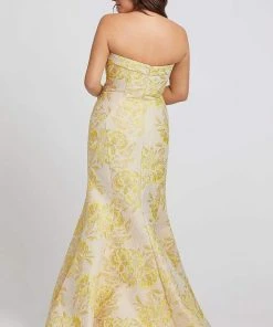 Mac Duggal Fabulouss - 66801F Floral Print Sweetheart Mermaid Dress