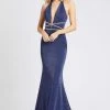 Mac Duggal Flash - 77770L Glittered Long Sheath Dress