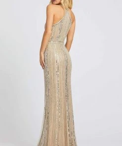 Mac Duggal Prom - 40994M Bead Embellished Halter Dress