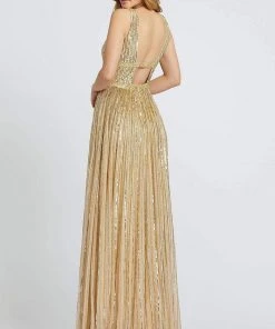 Mac Duggal Prom - 4906M Glimmering Sequin Embellished A-Line Prom Gown