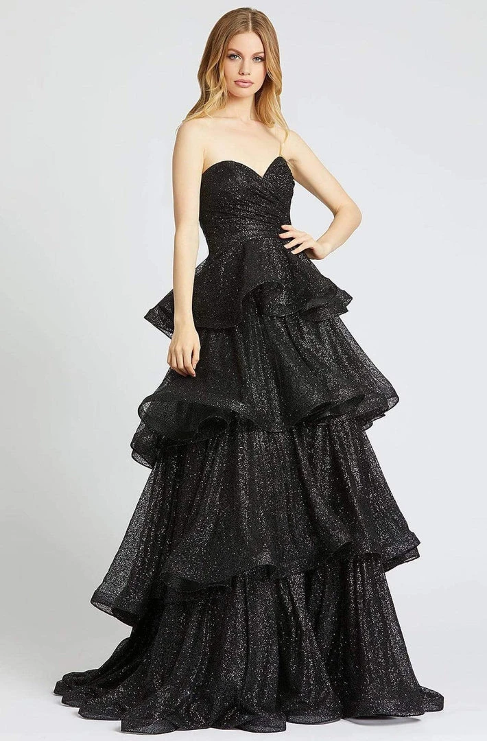Mac Duggal Prom - 67195M Strapless Sweetheart Tiered A-line Dress 3 Mac Duggal Prom - 67195M Strapless Sweetheart Tiered A-line Dress
