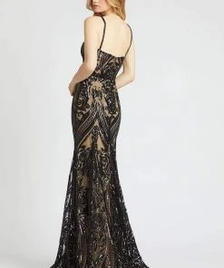 Mac Duggal Prom - 67353M Embellished Deep Sweetheart Mermaid Dress