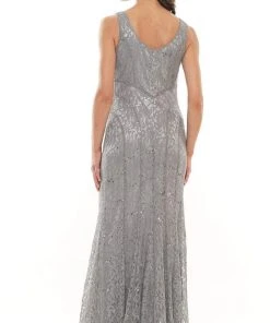 Marsoni By Colors - M301 Scoop Fit And Flare Evening Dress