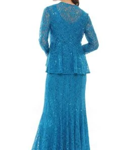 Marsoni By Colors - M301 Scoop Fit And Flare Evening Dress