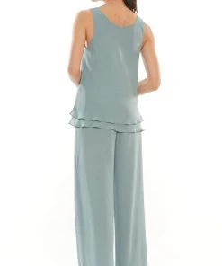 Marsoni By Colors - M304 Long Sleeves Jacket Pantsuit