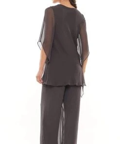 Marsoni By Colors - M308 V-Neck Half Sleeves Pantsuit
