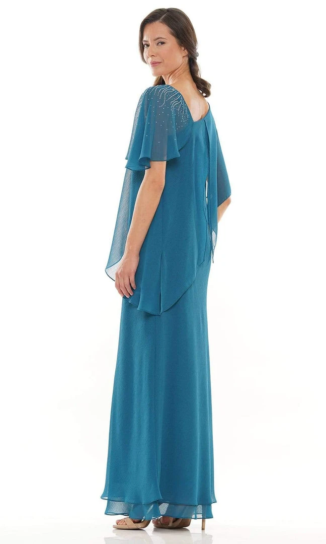 Marsoni By Colors - M313 Scoop Sheath Evening Dress 4 Marsoni By Colors - M313 Scoop Sheath Evening Dress