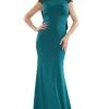 Marsoni By Colors - MV1023 Beaded Bateau Trumpet Dress 2 Marsoni By Colors - MV1023 Beaded Bateau Trumpet Dress