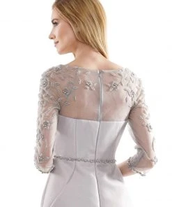 Marsoni By Colors - MV1061 V-Neck Illusion Cocktail Dress 31 Marsoni By Colors - MV1061 V-Neck Illusion Cocktail Dress