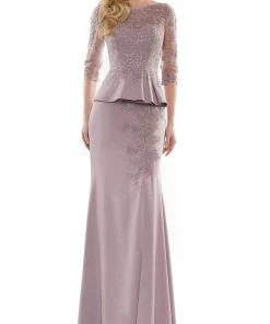 Marsoni By Colors - MV1124 Embroidered Two Piece Set Formal Dress