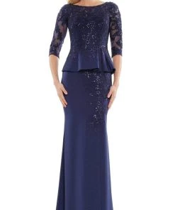 Marsoni By Colors - MV1124 Embroidered Two Piece Set Formal Dress