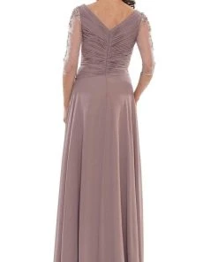 Marsoni By Colors - MV1135 Fitted A-Line Evening Dress