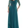 Marsoni By Colors - MV1135 Fitted A-Line Evening Dress