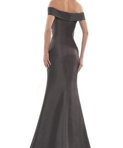 Marsoni By Colors - MV1140 Off Shoulder Trumpet Evening Dress