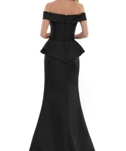 Marsoni By Colors - MV1141 Fitted Trumpet Evening Dress
