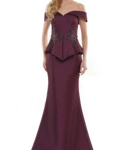 Marsoni By Colors - MV1141 Fitted Trumpet Evening Dress 16 Marsoni By Colors - MV1141 Fitted Trumpet Evening Dress