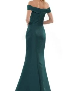 Marsoni By Colors - MV1142 Off Shoulder Mermaid Evening Dress