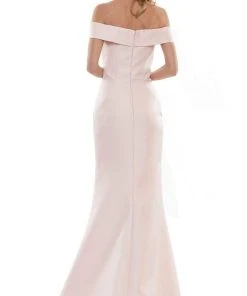 Marsoni By Colors - MV1142 Off Shoulder Mermaid Evening Dress